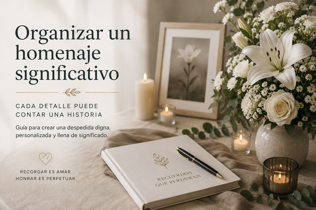 ¿Cómo organizar un homenaje funerario digno y significativo?