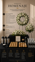 Paquete Funerario Homenaje – Hasta 100 personas CDMX